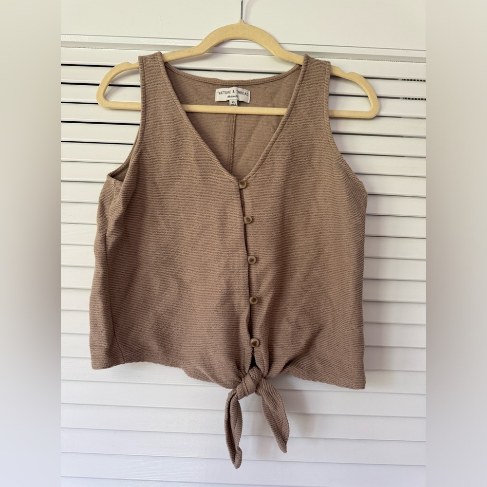 Madewell Tan Tanktop